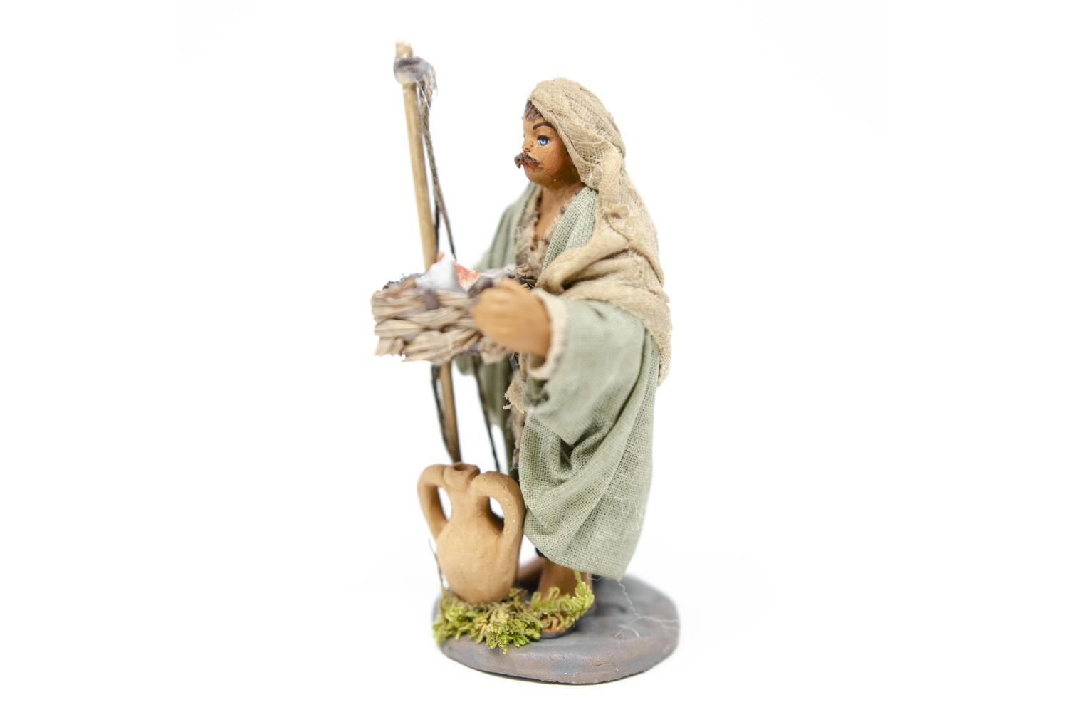  Terracotta fissa 10 cm - Fisse Vestite - 10 cm