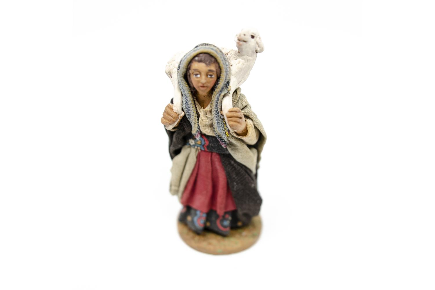 Terracotta fissa 10 cm - Fisse Vestite - 10 cm