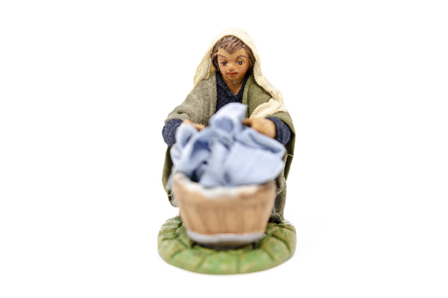 Terracotta fissa 10 cm - Fisse Vestite - 10 cm