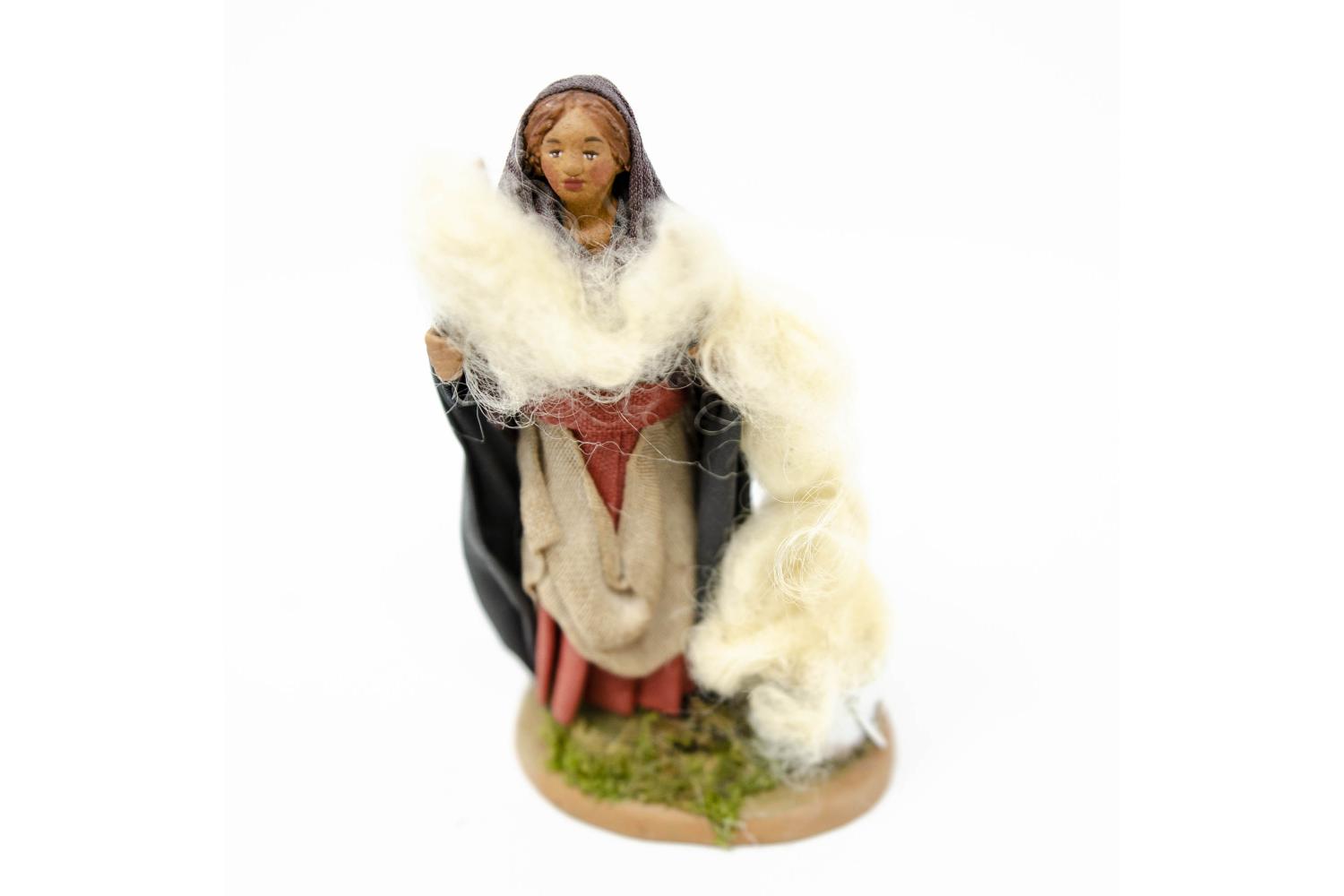 Terracotta fissa 10 cm - Fisse Vestite - 10 cm