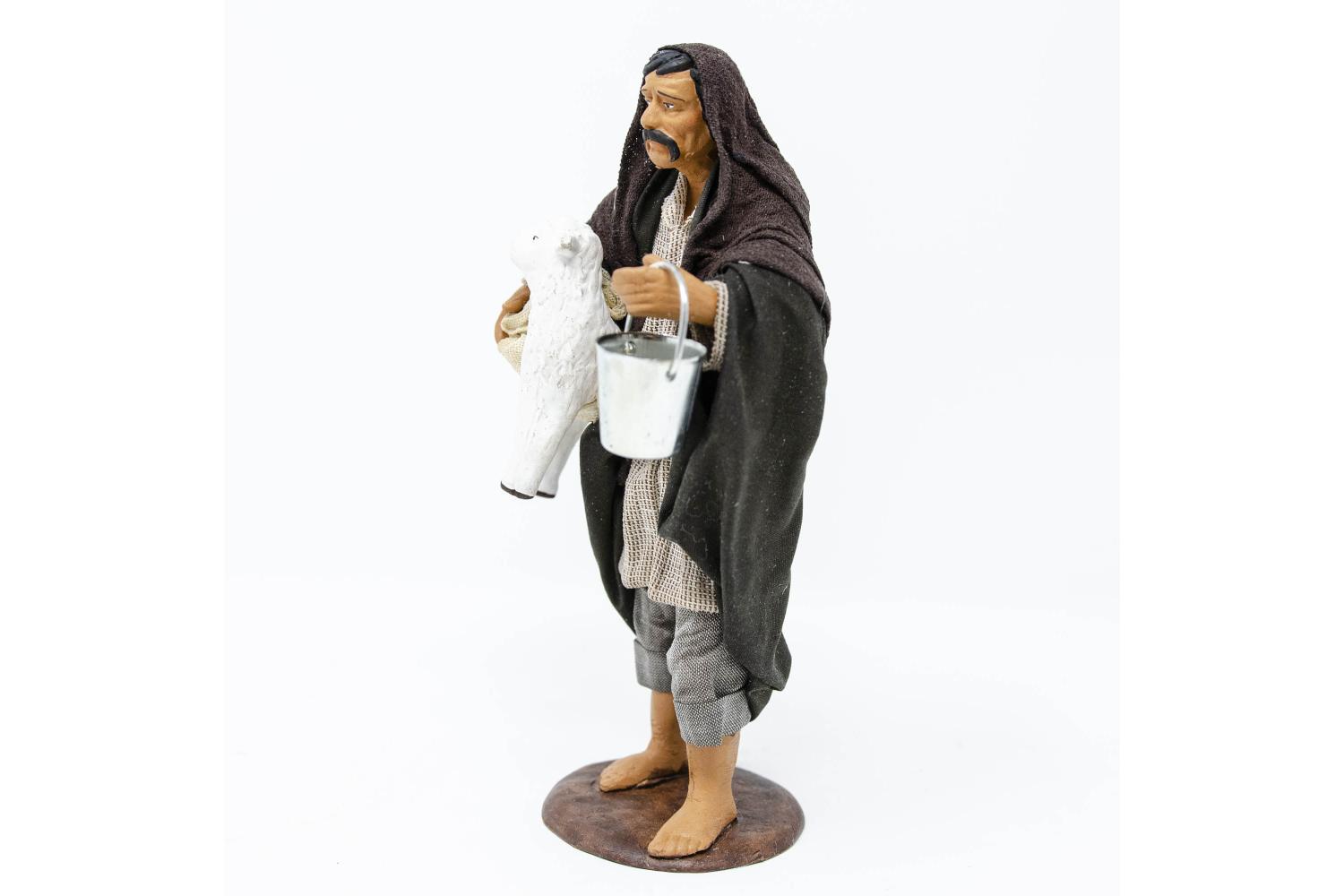 Terracotta fissa 16 cm - Fisse Vestite - 16 cm