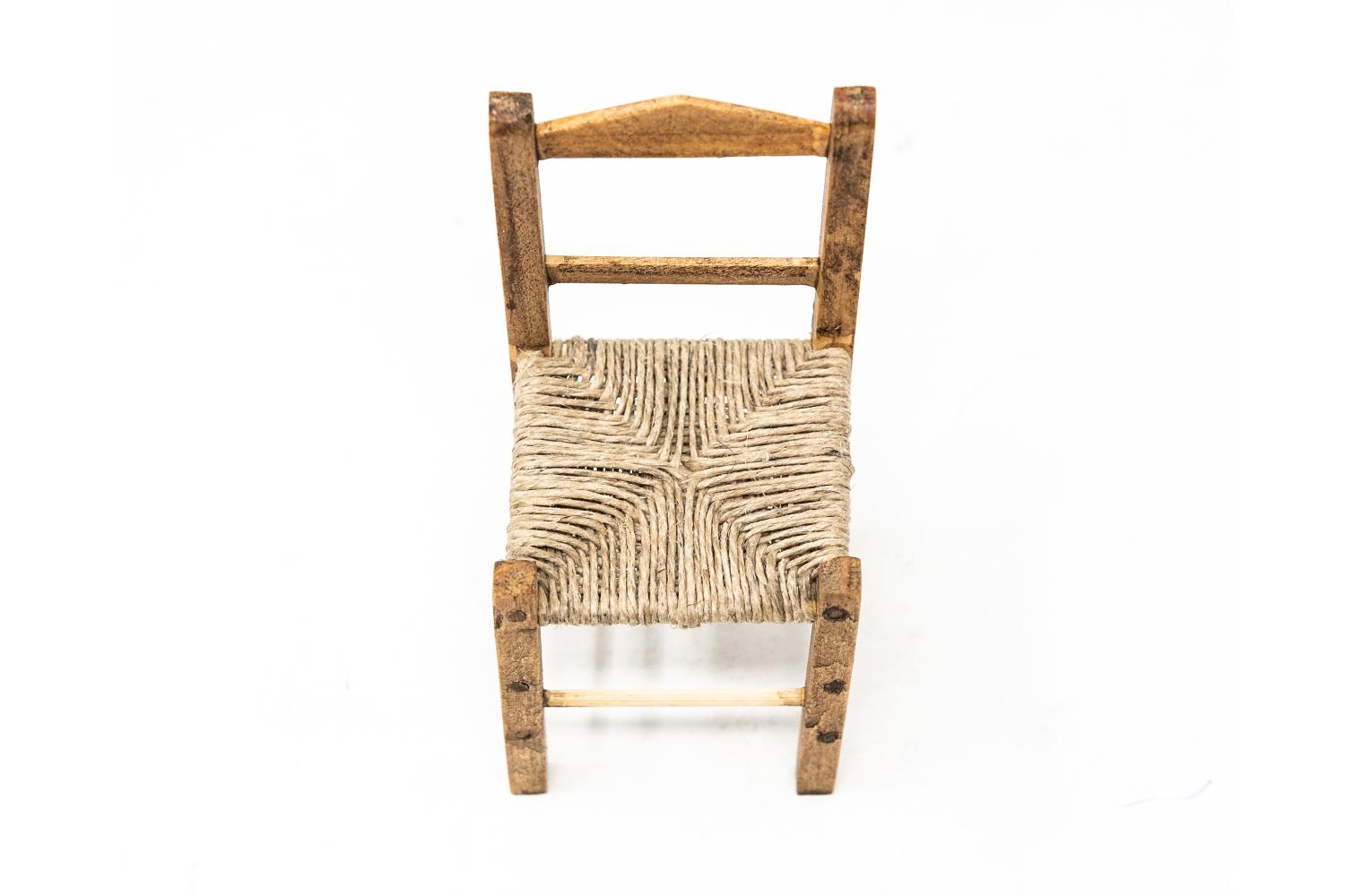 Sedia in Legno - Arredamento H 6.0 cm - Arredamento