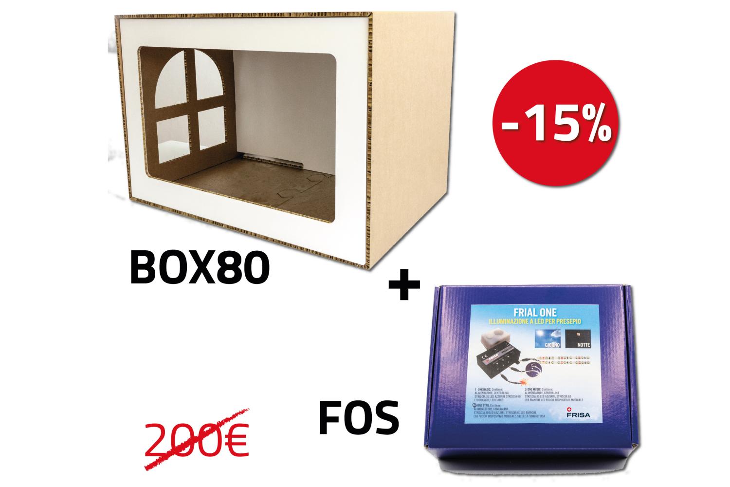 BOX80 + Frial One Start - Illuminazione Presepe, Scenografia Presepe, Novità
