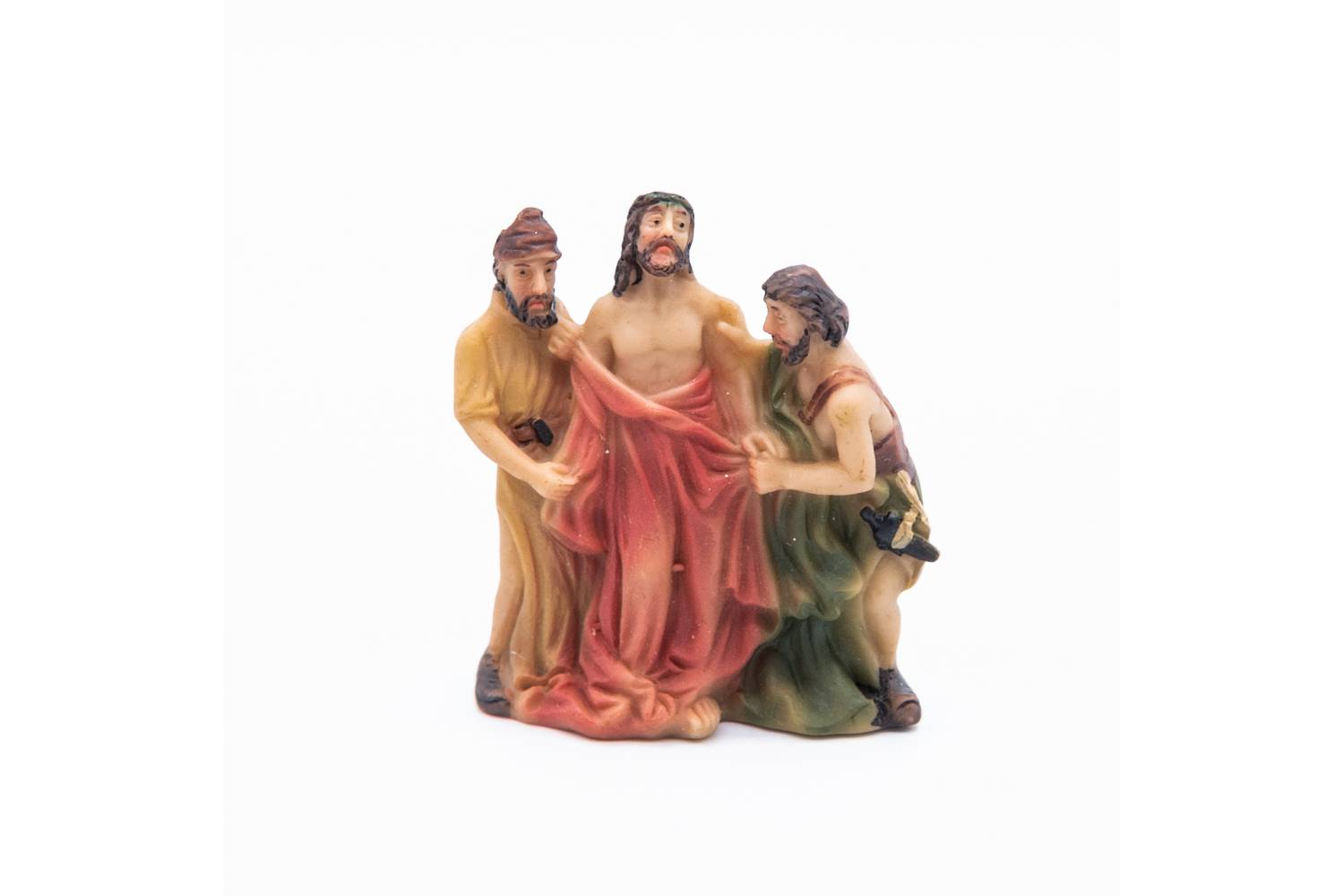 Belén de Pascua completo - resina h 5 cm